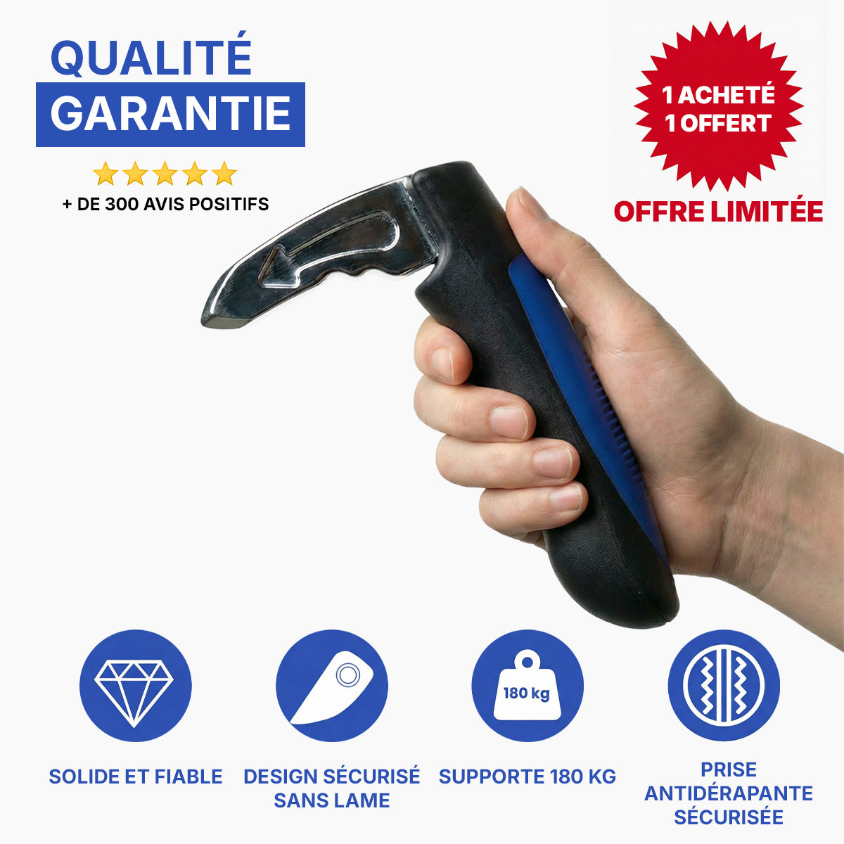 AUTOGRIP™ Pour des trajets sans effort (Pack de 2)